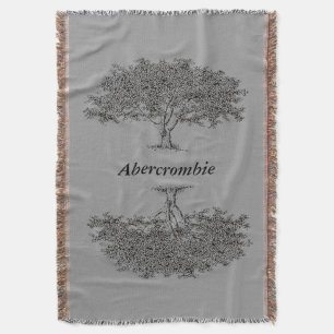 Couverture de jet - arbres généalogiques