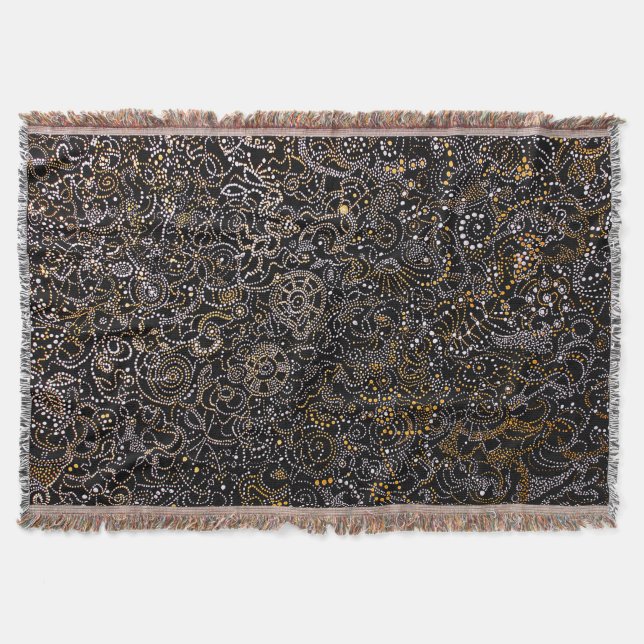 Couverture de jet de constellation d'étoile (Devant)