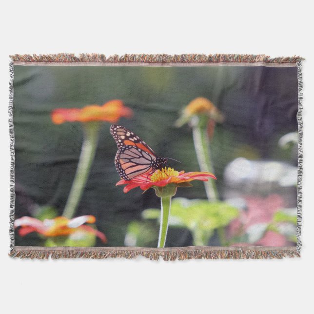 Couverture de jet de papillon (Devant)