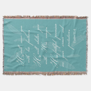 Couverture de jet de vers de bible