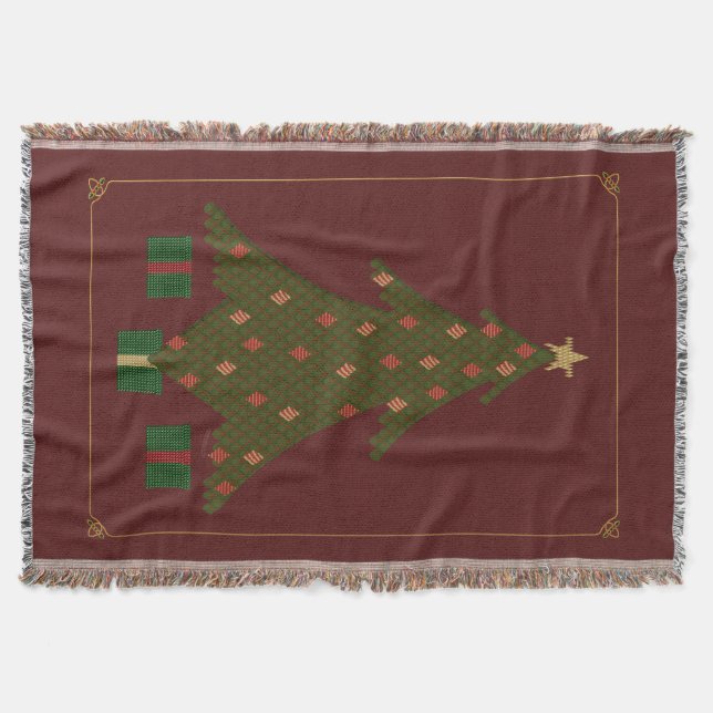 Couverture de jeton de Noël dorée (Devant)