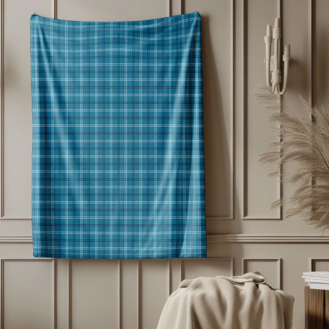 Couverture de Jeu de Jeu de la Marine Cosy pour un (Cozy Navy Plaid Throw Blanket for Everyday Use)