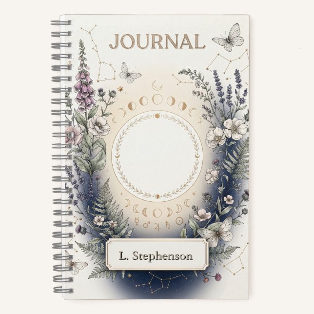 Couverture de Journal Botanique Céleste avec Phase (Recto)