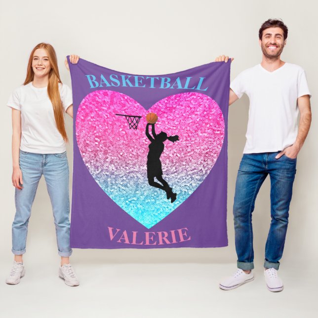 Couverture de la flotte de basket-ball pour filles (En situation)