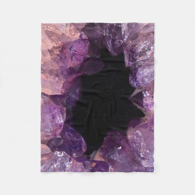 Couverture de la grappe en cristal d'Améthyste vio (Devant)