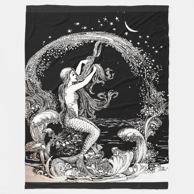 couverture de la sirène d'impression vintage (Devant)