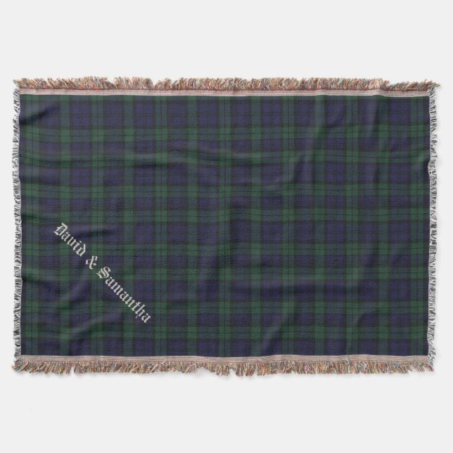 Couverture de lancement personnalisée de Tartan de (Devant)