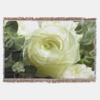 Couverture de lancer de fleur de pivoine