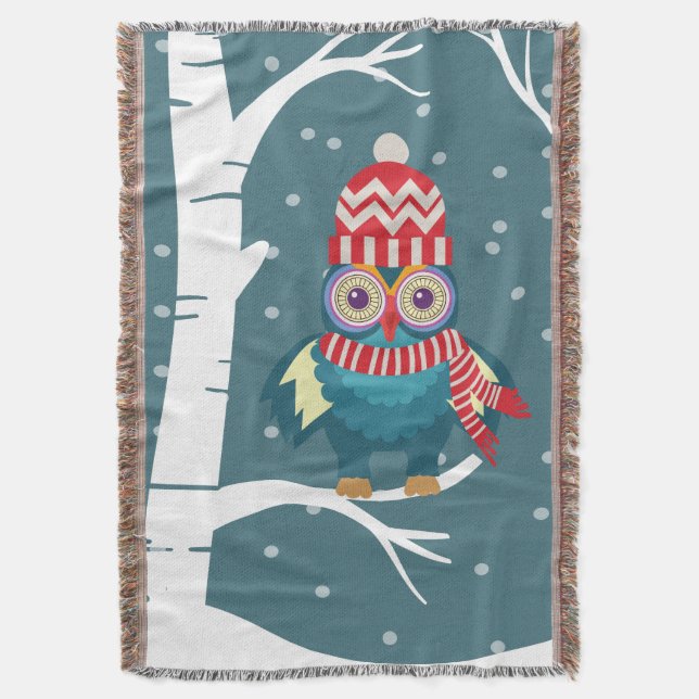 Couverture de lancer de hibou en heure d'hiver (devant Vertical)