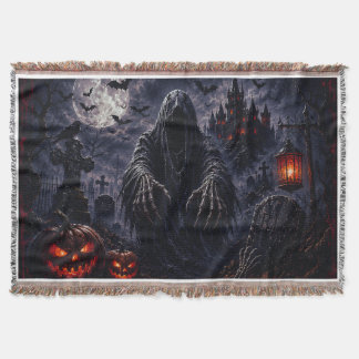 Couverture de lancer Halloween de la Faucheuse Han