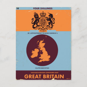 Couverture de livre de cartes anciennes de Grande-