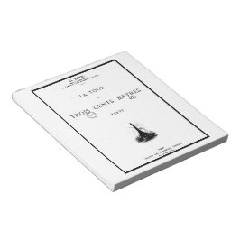 Couverture de l'ouvrage La tour - Gustave Eiffel Notizblock
