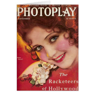Couverture de magazine de film de Nancy Carroll