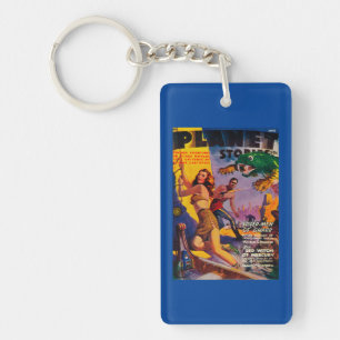 Couverture de magazine d'histoires de planète 5