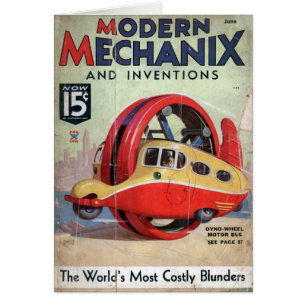 Couverture de magazine moderne de Mechanix