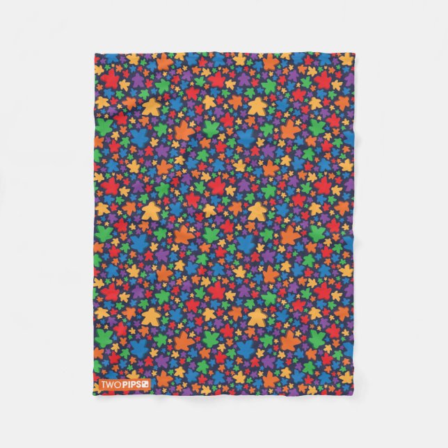 Couverture de motif de Meeple (Devant)