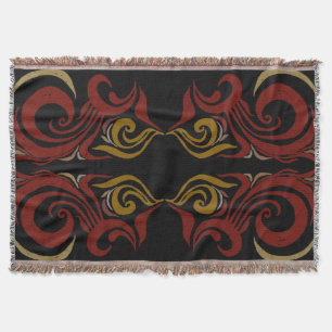 Couverture de motif Khokhloma
