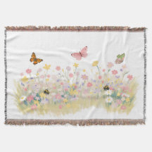 Couverture de prairie estivale pour une ambiance e