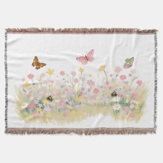 Couverture de prairie estivale pour une ambiance e