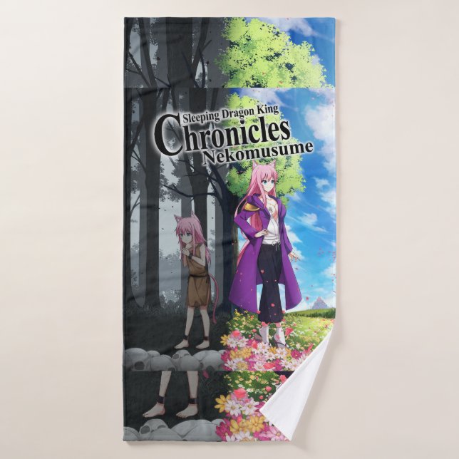 Couverture de serviette de bain en Sia (Serviette de bain)