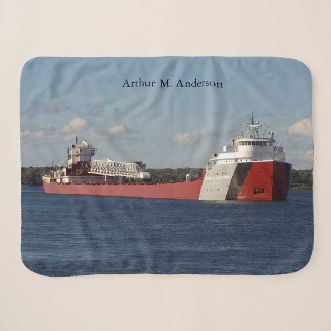 Couverture de sherpa d'Arthur M. Anderson (Devant (Horizontal))