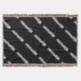 Couverture de style tatouage féroce – Noir et Blan
