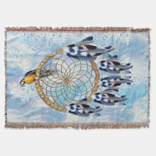 Couverture Décor intérieur Exotic Blue Dream Catcher
