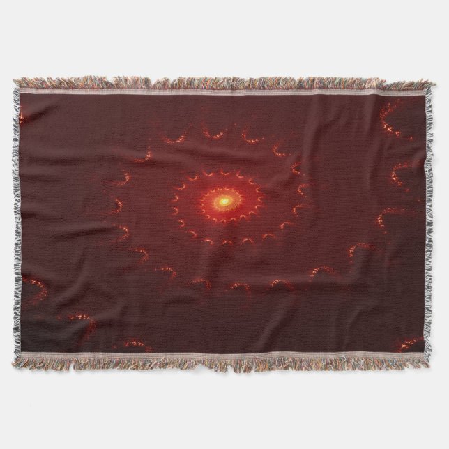 Couverture Dégradé de l'étincelle rouge flamme (Devant)