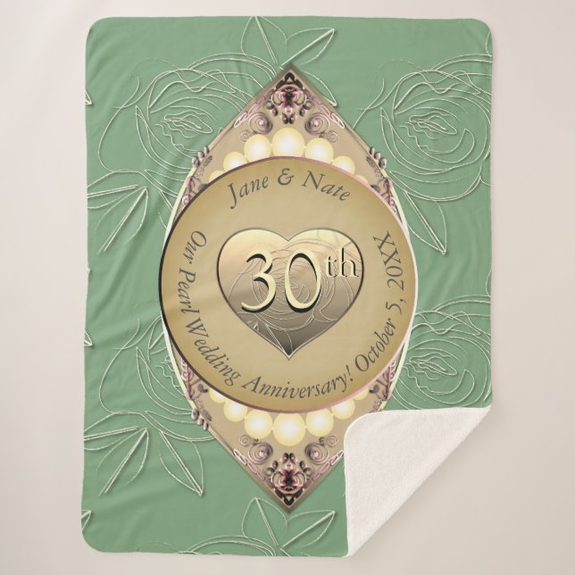 Couverture des 30e et 12e Mariages Pearl pour l'an (Devant)