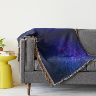 Couverture Des ailes mystiques aux plumes bleues profondes