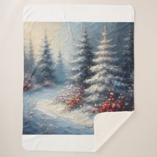 Couverture des arbres et des fleurs d'hiver