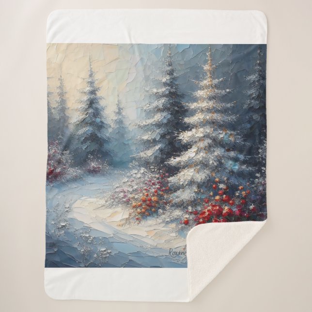 Couverture des arbres et des fleurs d'hiver (Devant)