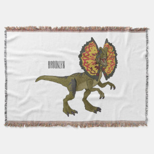 Couverture Dilophosaurus dessin animé