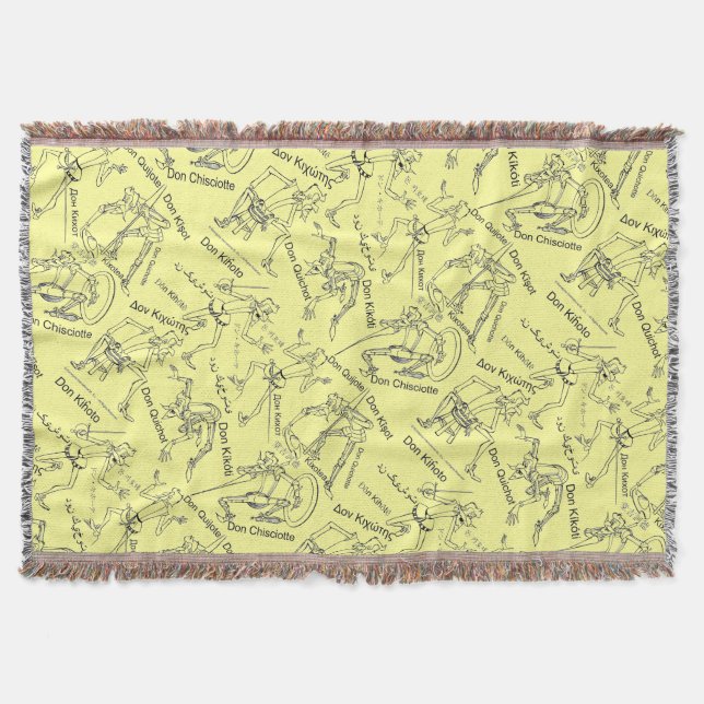 Couverture Don don Quichotte dans la traduction par le (Devant)