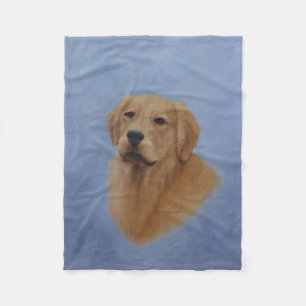 Couverture d'ouatine de golden retriever