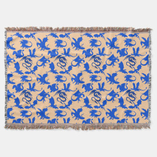 Couverture Dragon motif 02 blue.bwx4 Lorange BG