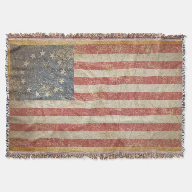Couverture Drapeau 1776 des USA (Devant)