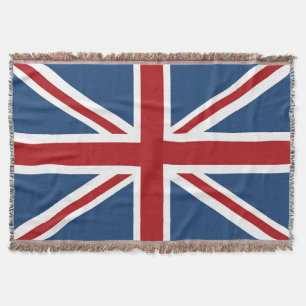 Couverture Drapeau classique d'Union Jack R-U