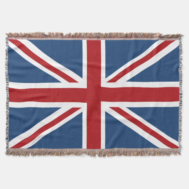 Couverture Drapeau classique d'Union Jack R-U (Devant)
