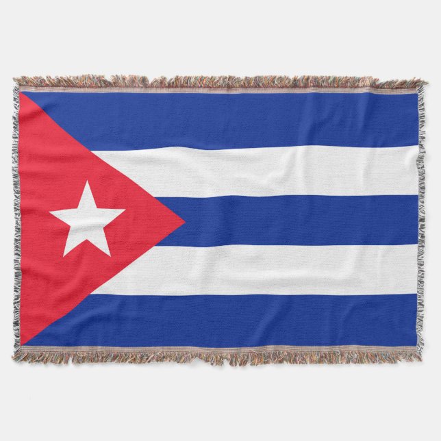 Couverture Drapeau Cuba (Devant)