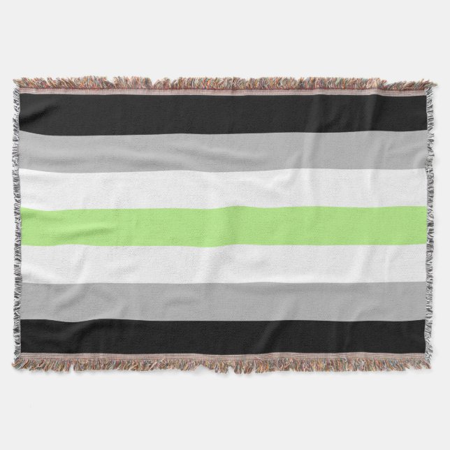 Couverture Drapeau de fierté agender (Devant)