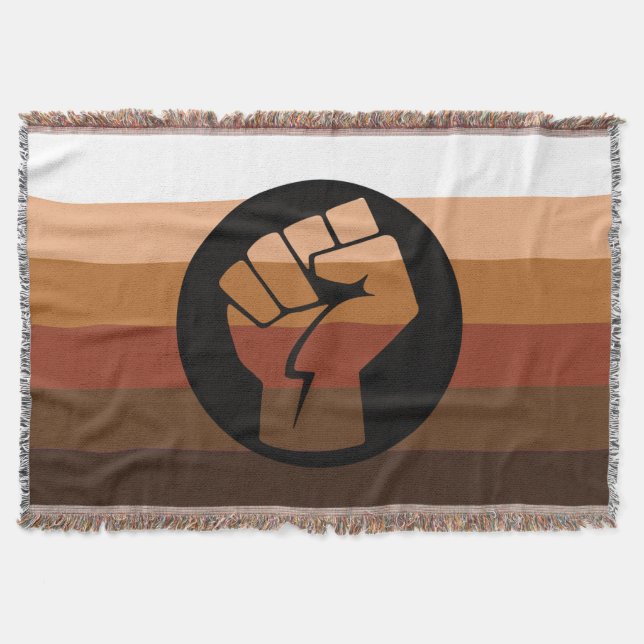 Couverture Drapeau de fierté POC (Devant)