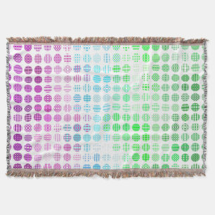 Couverture Drapeau de fierté Toric abstrait boho éclectique G