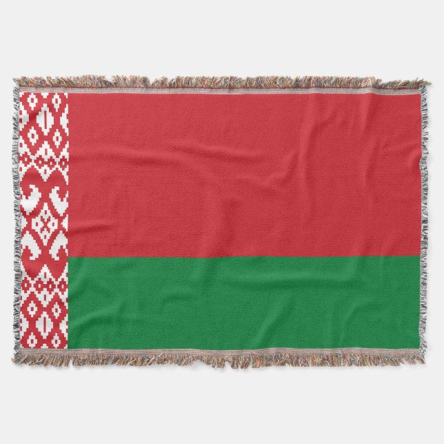 Couverture drapeau de la Biélorussie (Devant)