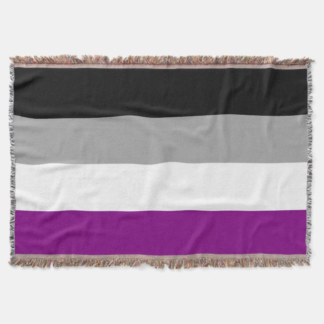 Couverture Drapeau de la fierté asexuelle (Devant)