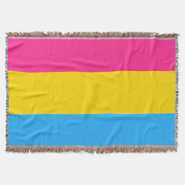 Couverture Drapeau de la fierté Pansexual (Devant)