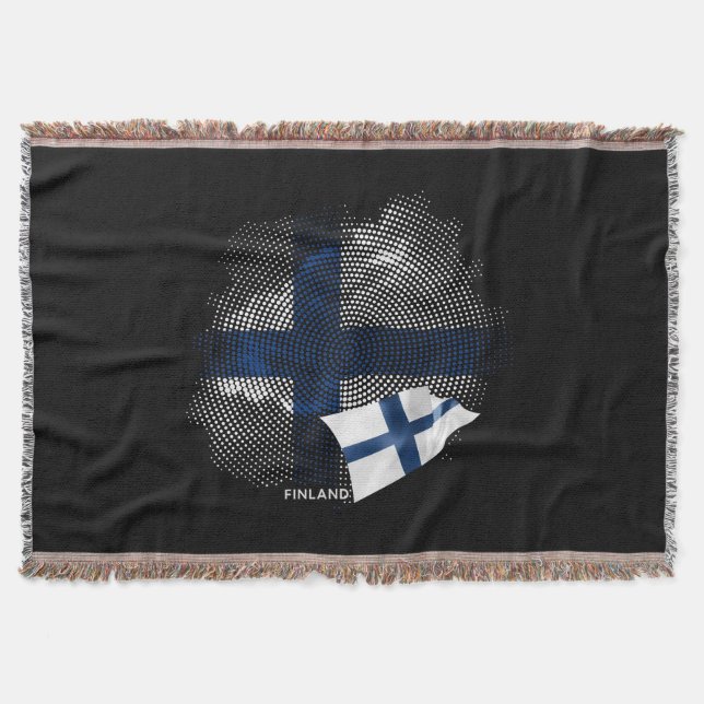 Couverture Drapeau de la Finlande (Devant)