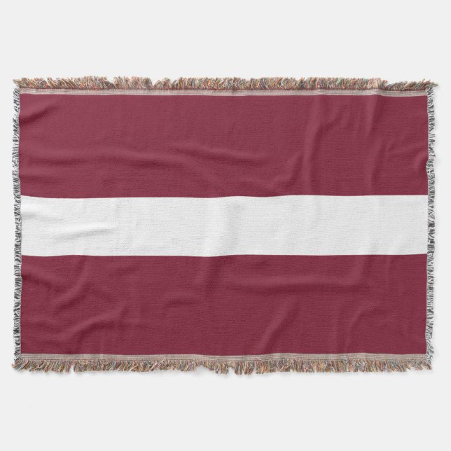 Couverture Drapeau de Lettonie (Devant)