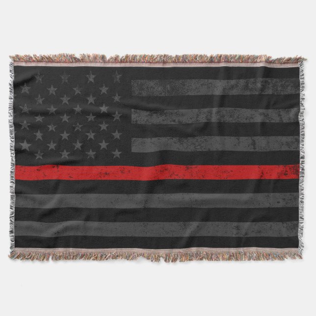 Couverture Drapeau de pompier affligé par obscurité (Devant)