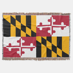 Couverture Drapeau décoratif de l'État du Maryland